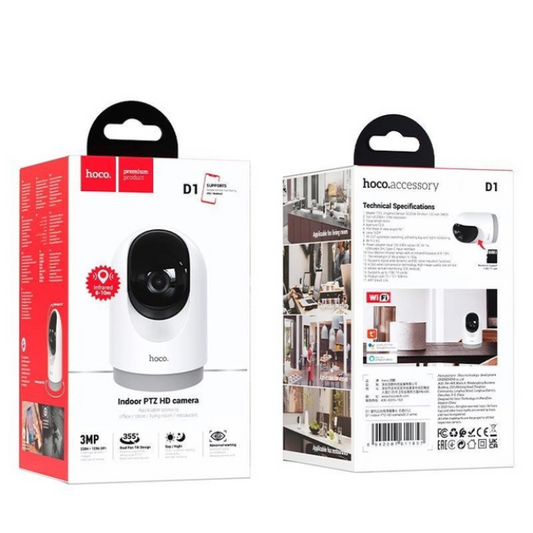 Cámara de Seguridad WIFI (Para Interior) HOCO D1 FULL HD