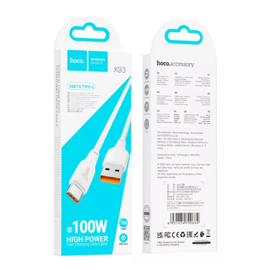 CABLE USB - TIPO C HOCO X93