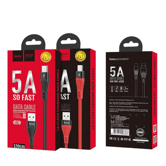 Cable de Carga HOCOU53 5Amp USB – TIPO C