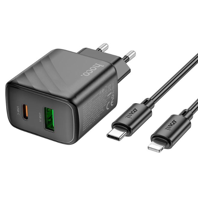 Cargador HOCO CS23A 30W (SET COMPLETO) (IPHONE)