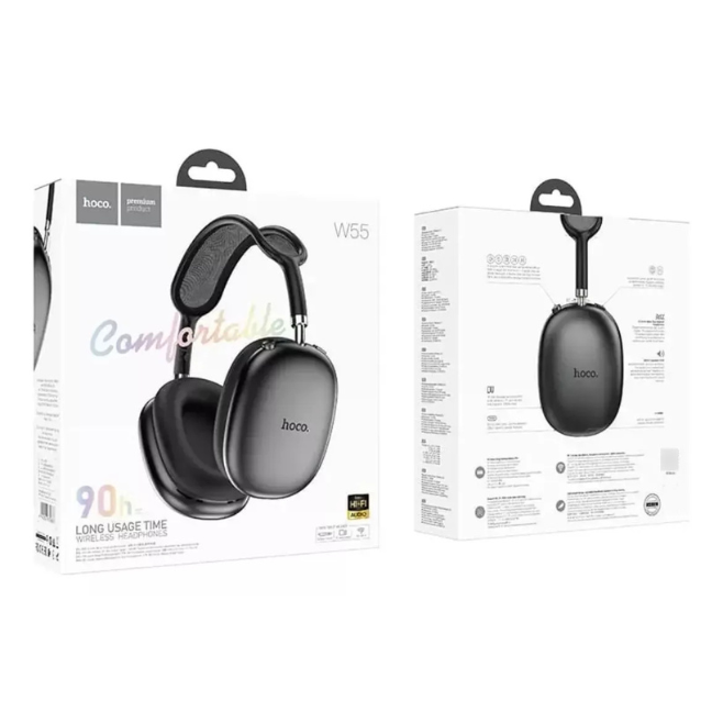 AUDIFONOS BLUETOOH W55 90HRS