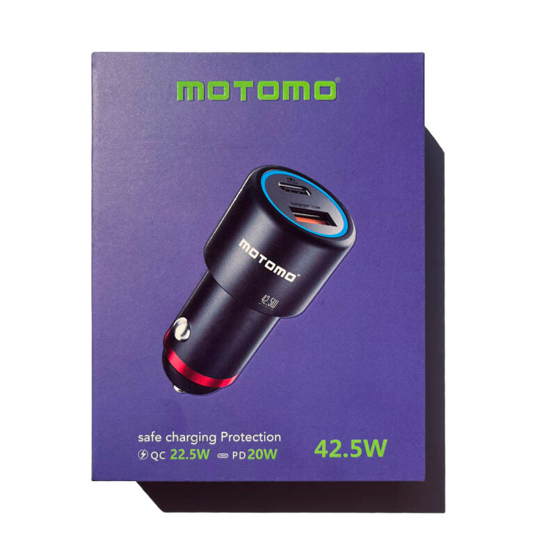 Cargador de Auto MOTOMO 42.5W