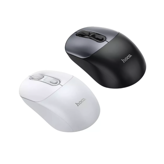 Mouse Inalámbrico HOCO GM28 (NEGRO Y BLANCO)
