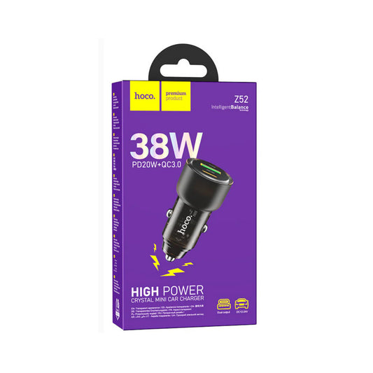 Cargador de Auto HOCO Z52 38W