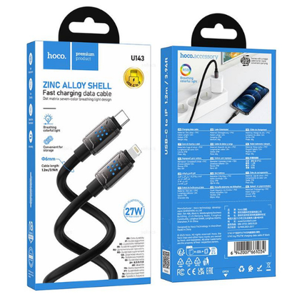 Cable de Carga Rápida TIPO C - IPHONE (27W⚡)